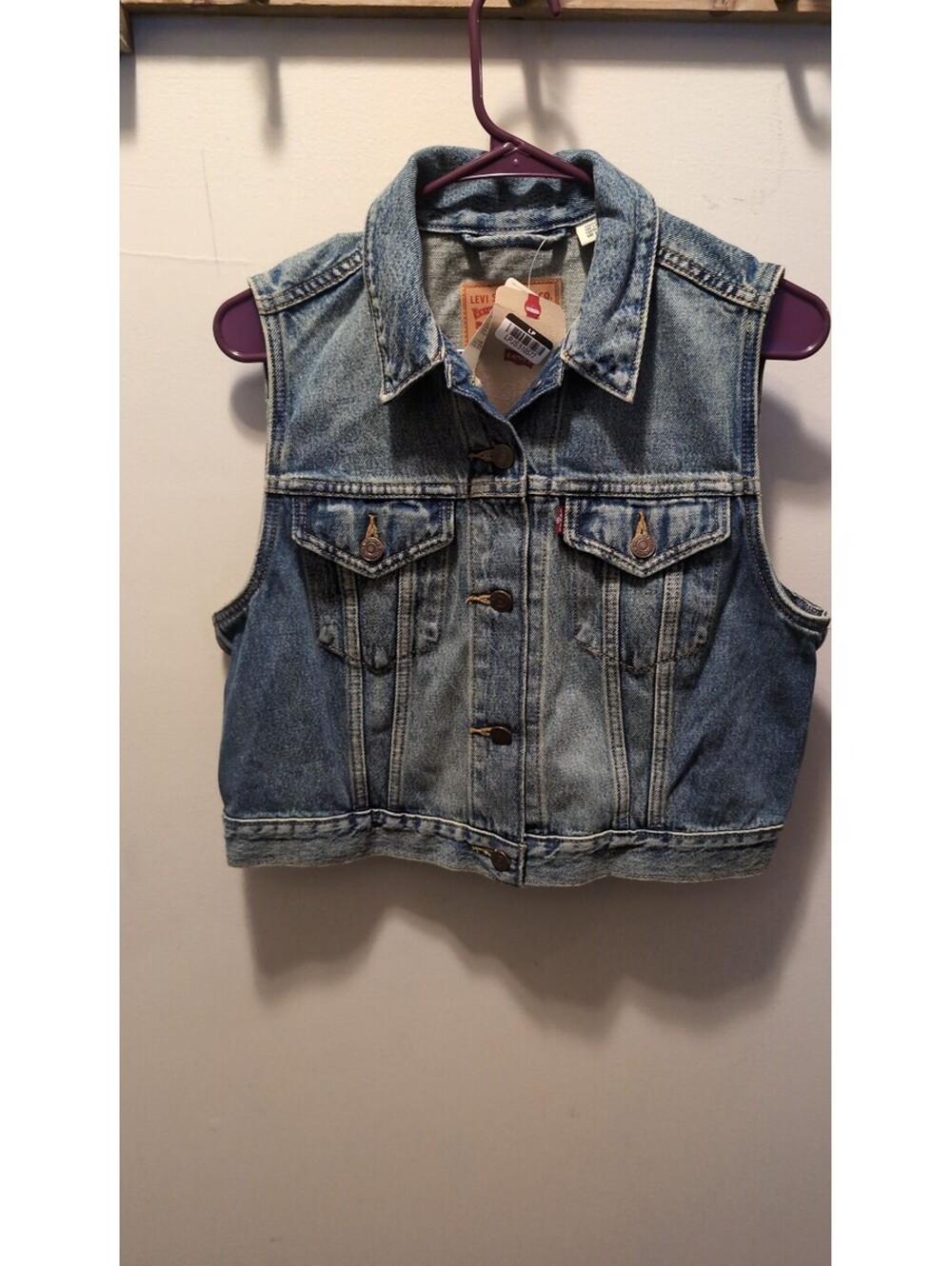 Levi's women's vest size large